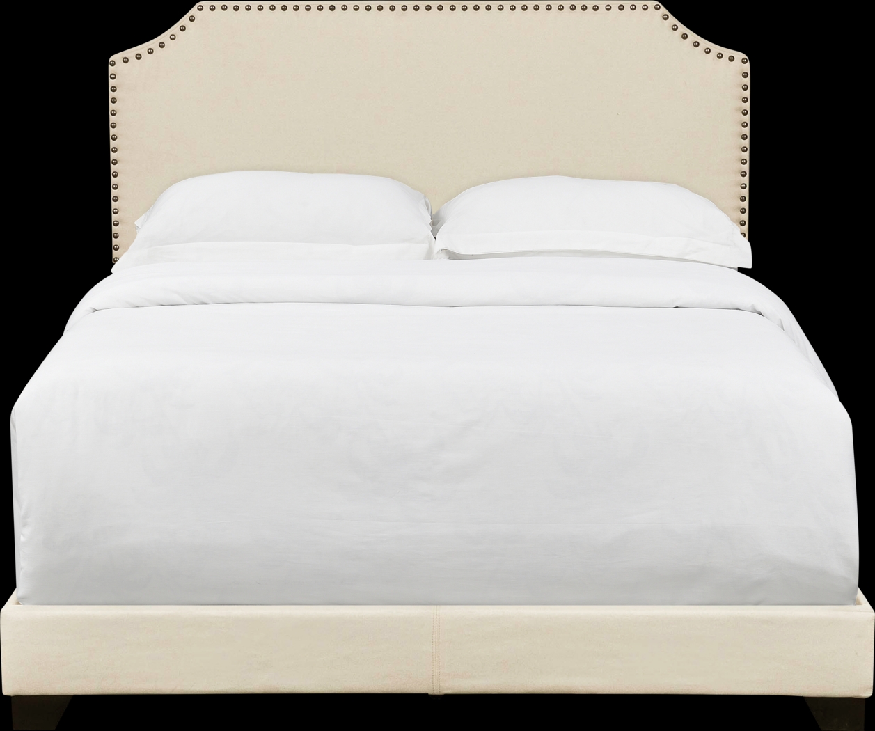 Miriam Beige Queen Bed - Thumbnail - Image 2