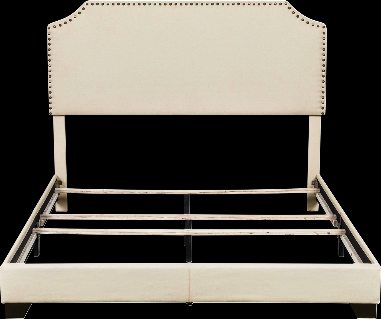 Miriam Beige Queen Bed - Thumbnail - Image 3