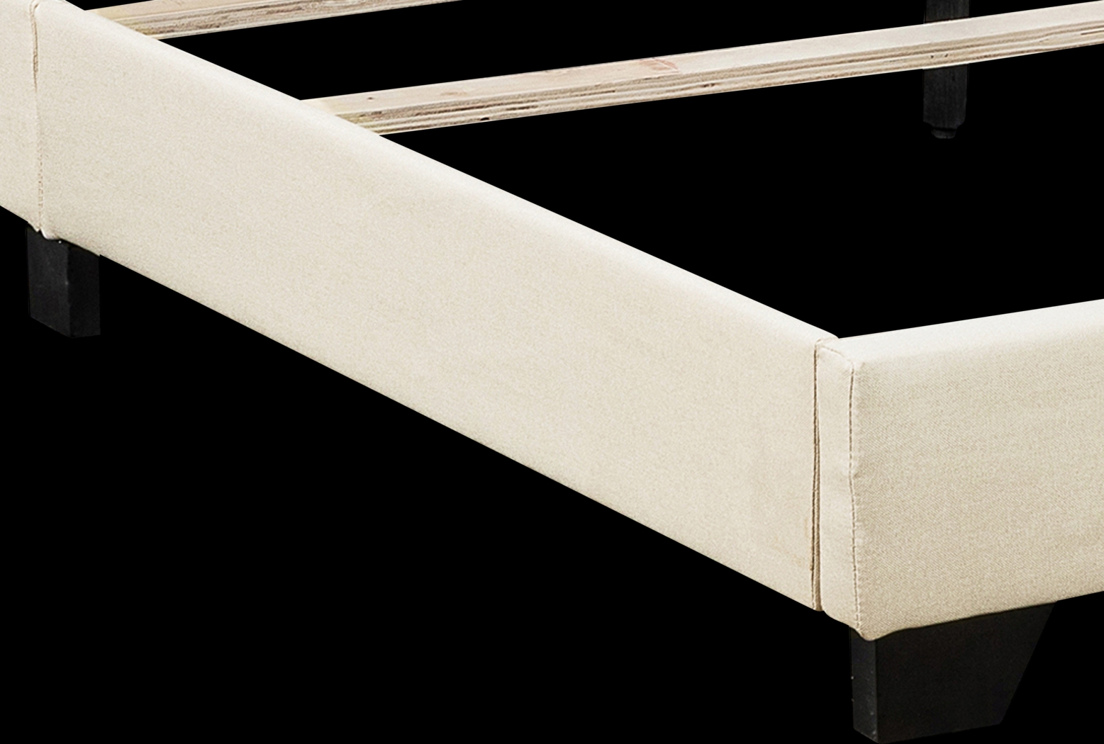 Miriam Beige Queen Bed - Thumbnail - Image 6