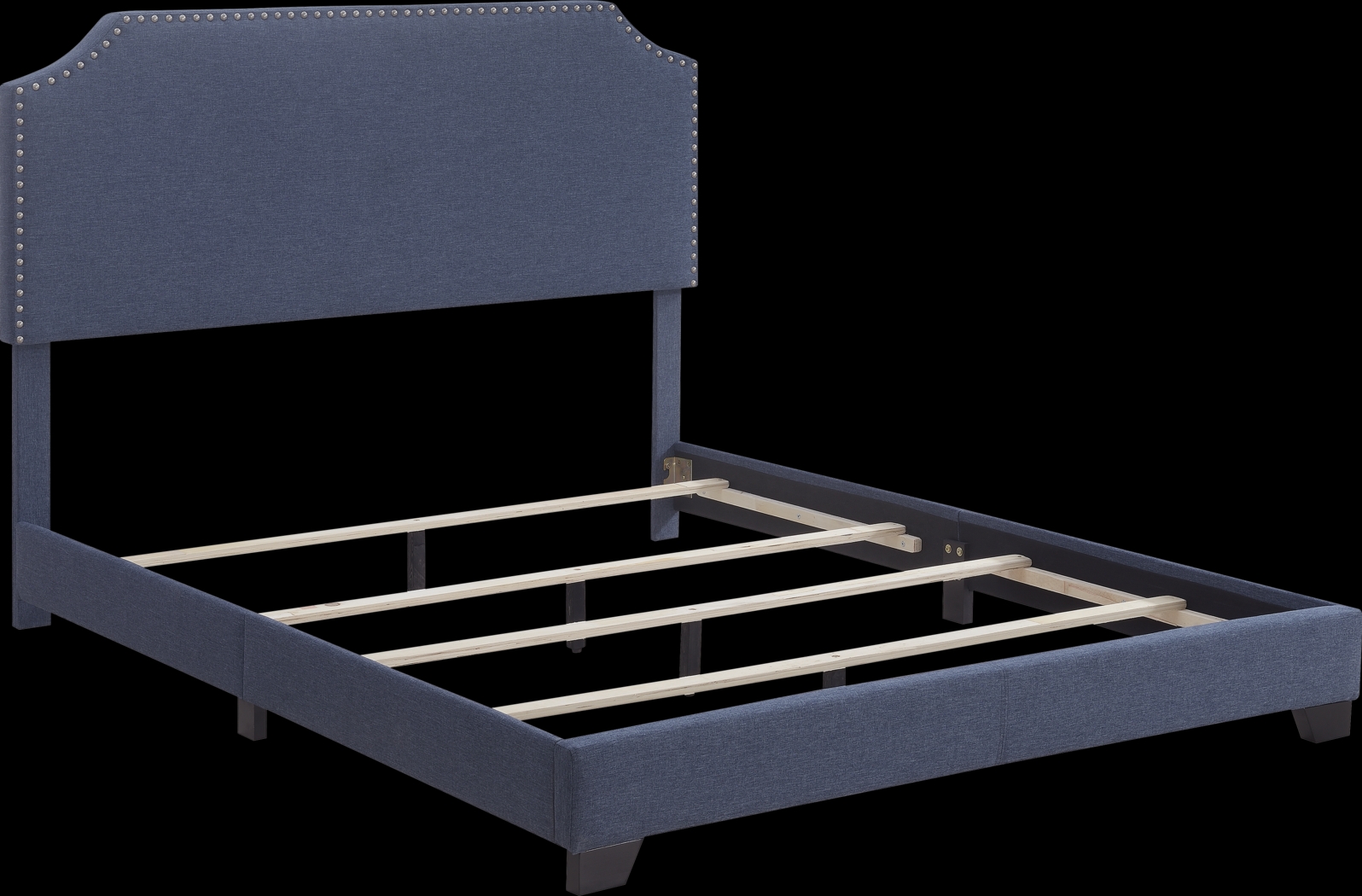 Miriam Blue Queen Bed - Thumbnail - Image 3