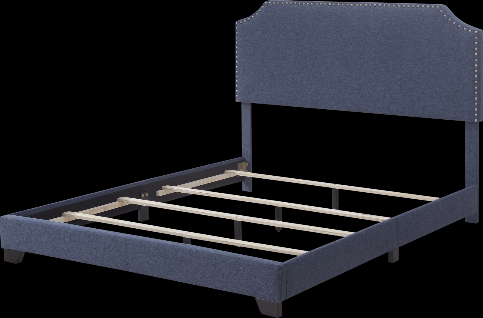 Miriam Blue Queen Bed - Thumbnail - Image 5