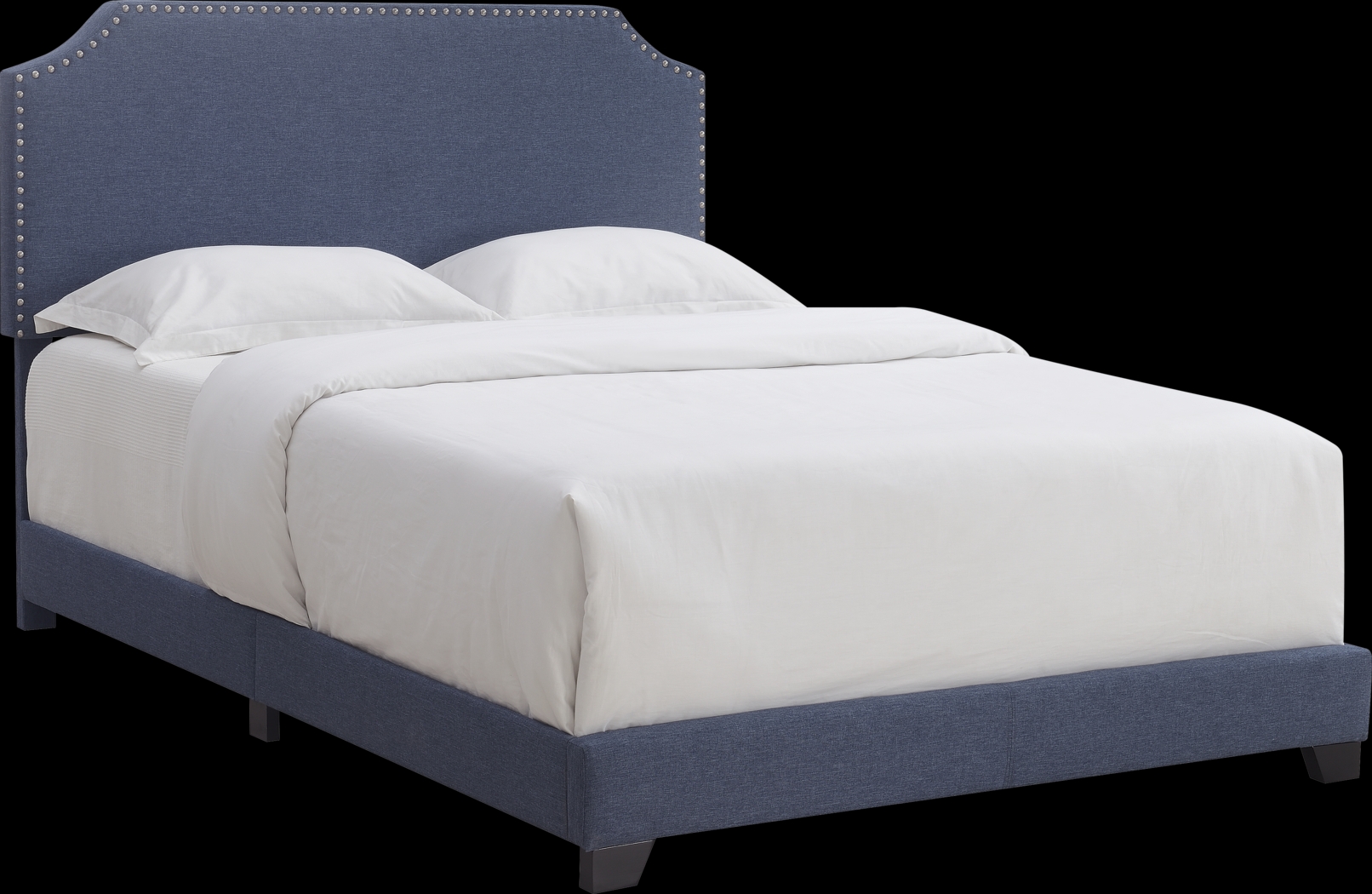 Miriam Blue Queen Bed - Thumbnail - Image 1