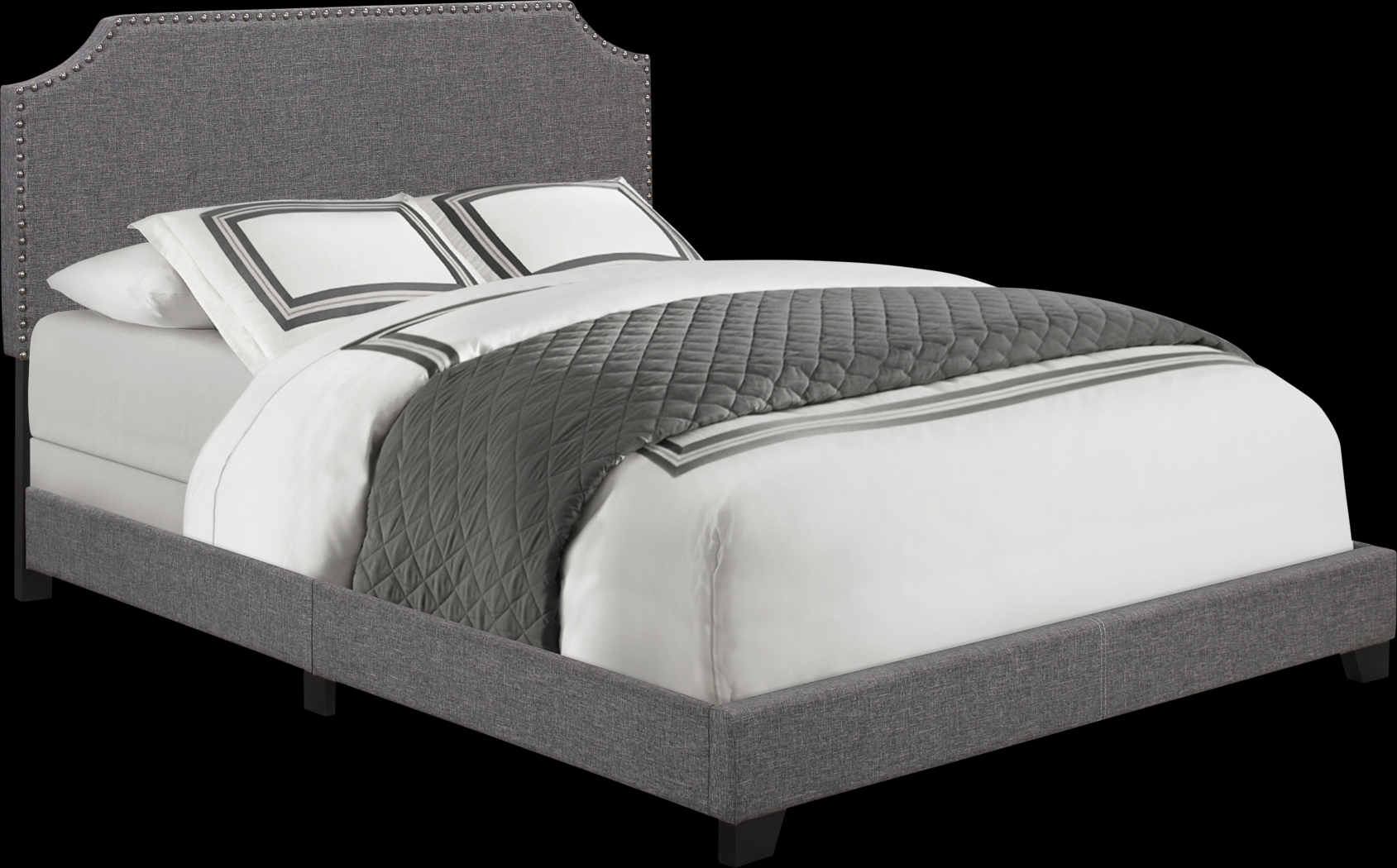 Miriam Gray Full Bed - Thumbnail - Image 1