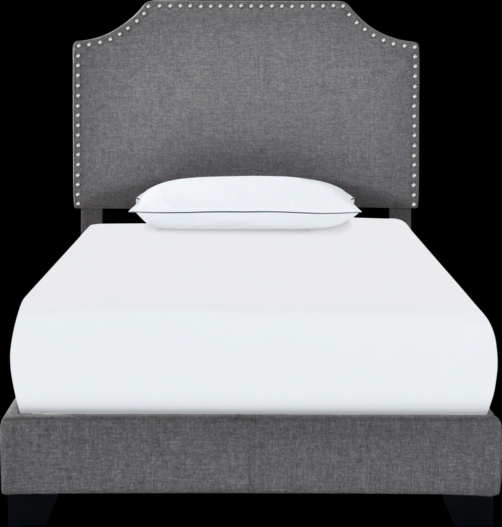 Miriam Gray Twin Bed - Thumbnail - Image 2