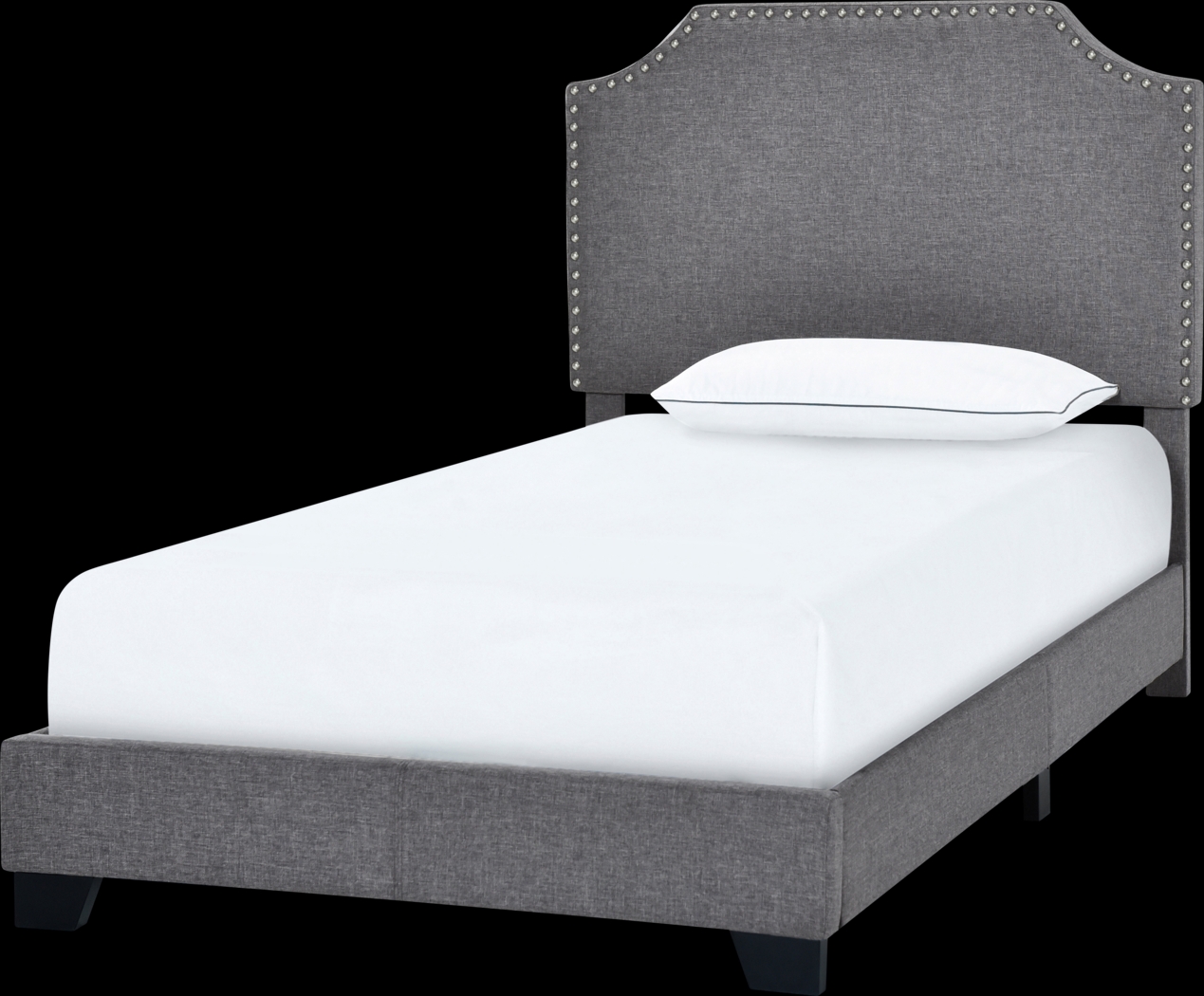 Miriam Gray Twin Bed - Thumbnail - Image 4