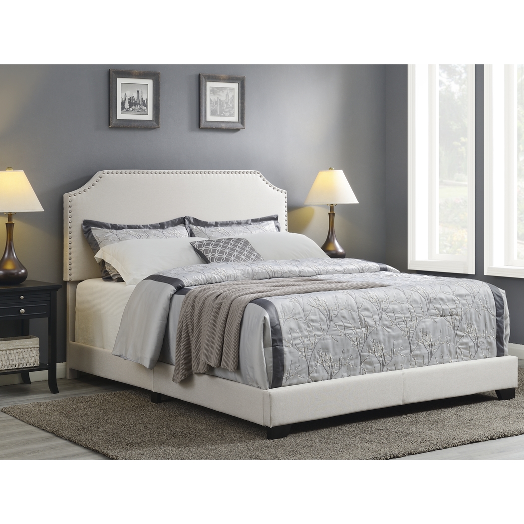 Miriam Light Gray Full Bed - Thumbnail - Image 9