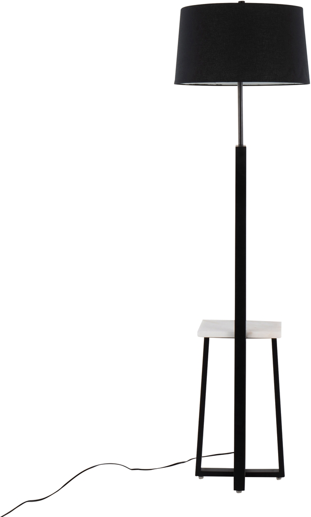 Misa Bend Black Floor Lamp - Thumbnail - Image 3