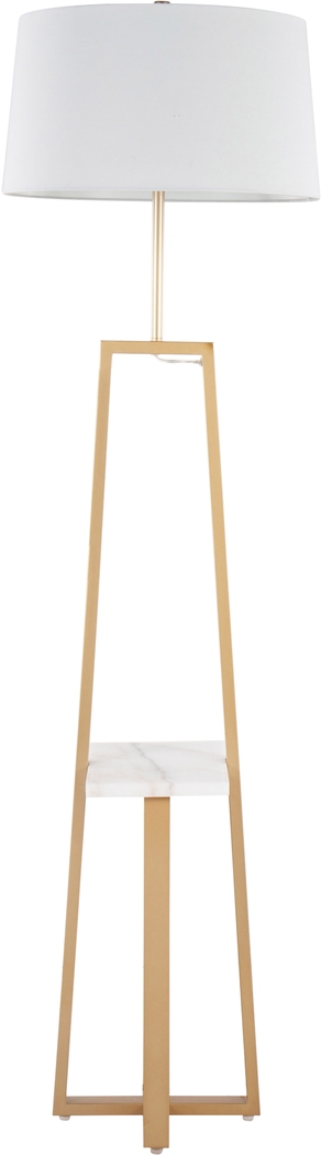 Misa Bend Gold Floor Lamp - Thumbnail - Image 5