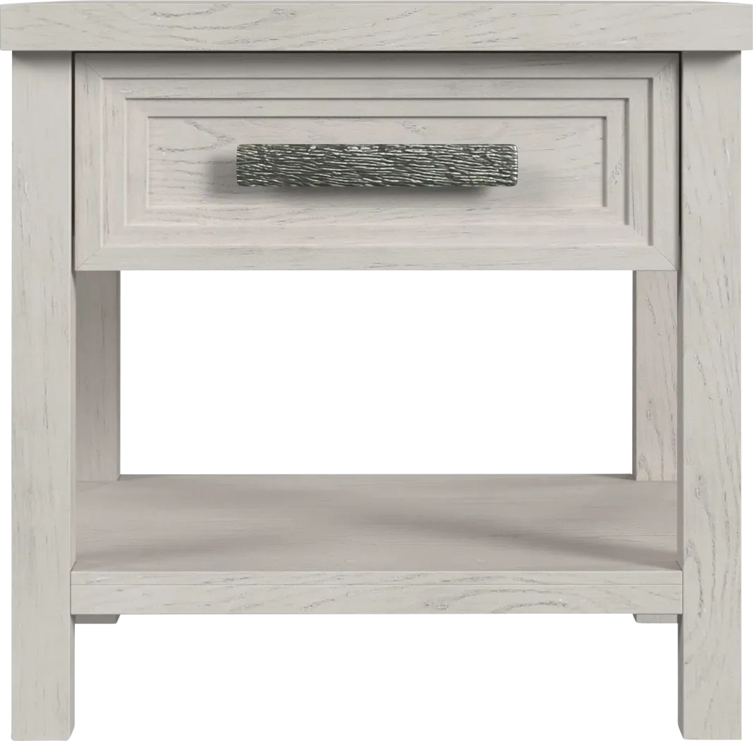 Misak White End Table - Thumbnail - Image 5