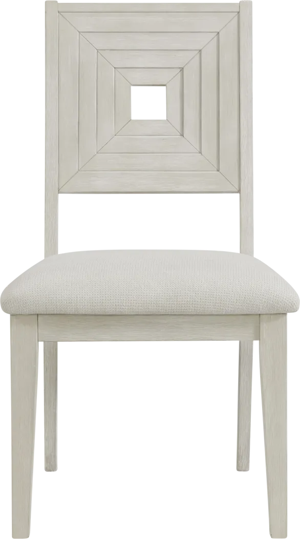 Misak White Side Chair - Thumbnail - Image 7