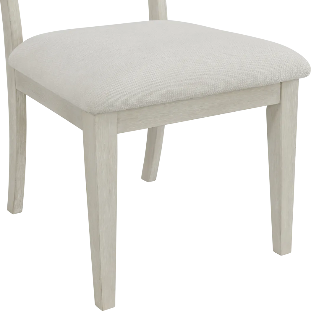 Misak White Side Chair - Thumbnail - Image 8