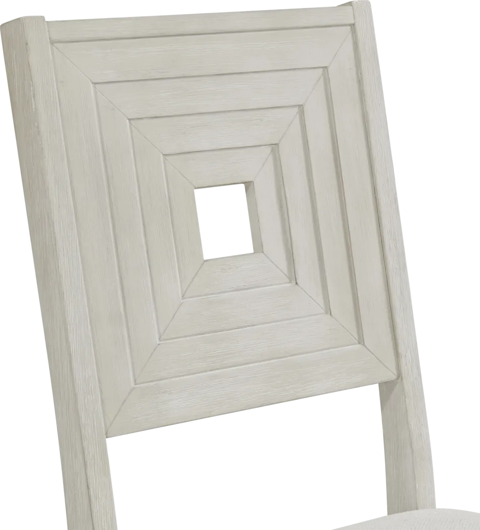 Misak White Side Chair - Thumbnail - Image 9