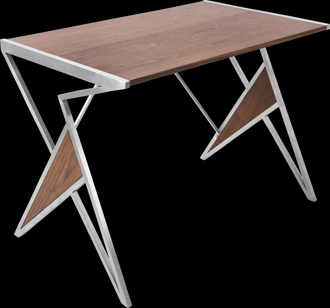 Missidine Walnut Desk - Thumbnail - Image 1