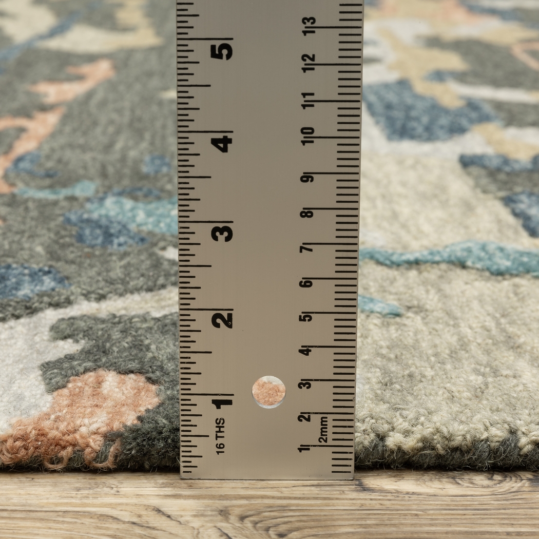 Mistfell Blue 5' x 8' Rug - Thumbnail - Image 7