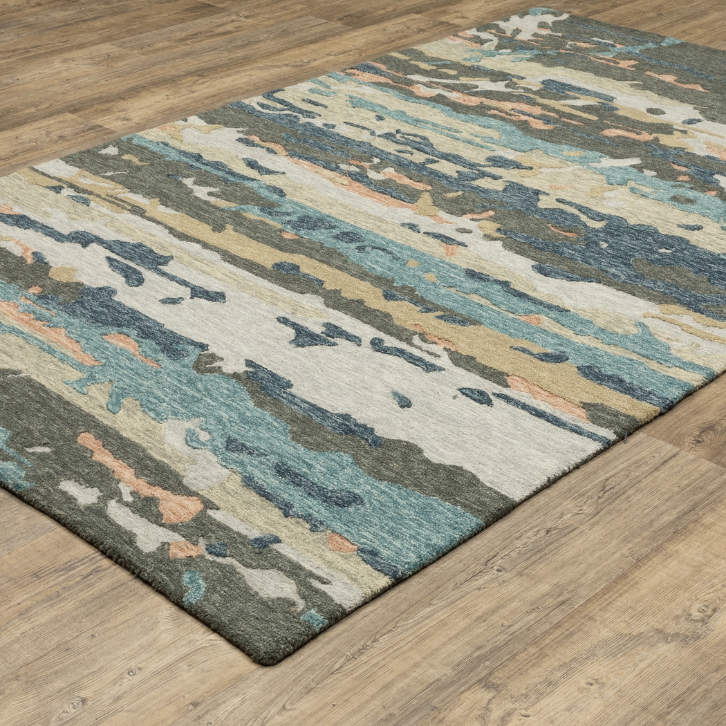 Mistfell Blue 8' x 120 Rug - Thumbnail - Image 2