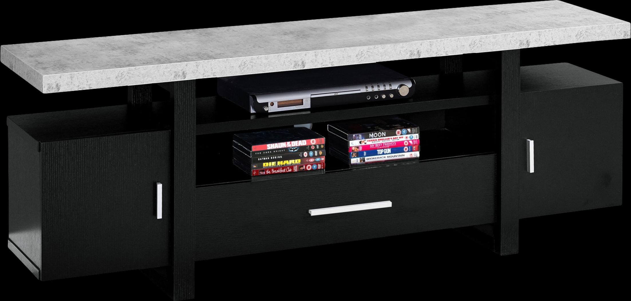 Misthaven Black 60 in. Console - Thumbnail - Image 1