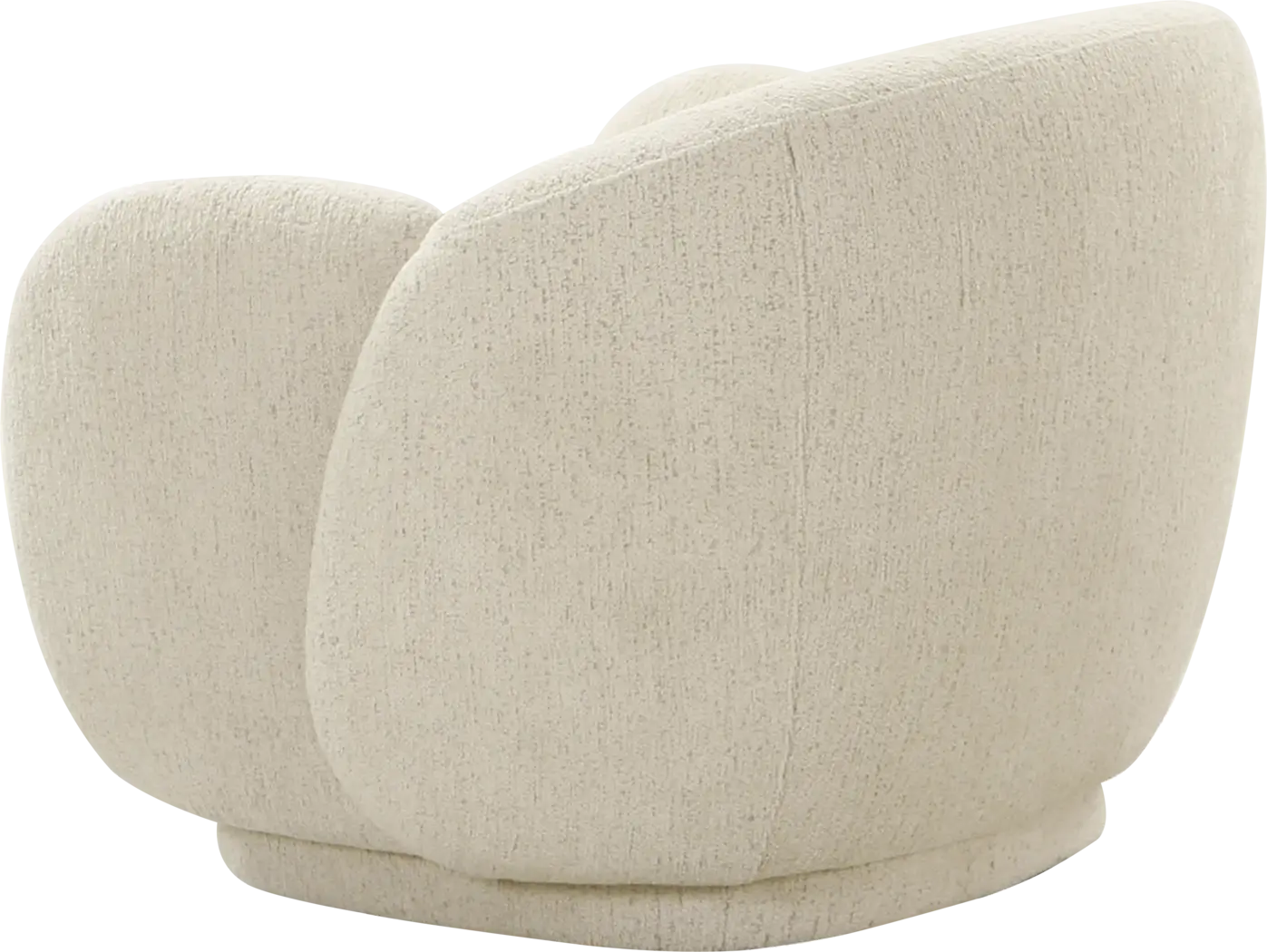 Mistral Beige Swivel Accent Chair - Thumbnail - Image 3