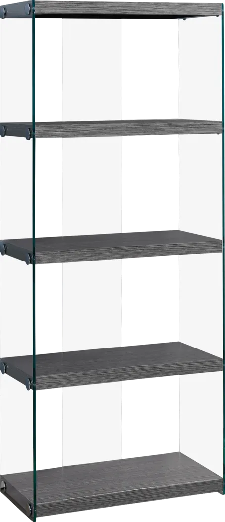 Mitchwin Charcoal Bookcase - Thumbnail - Image 1