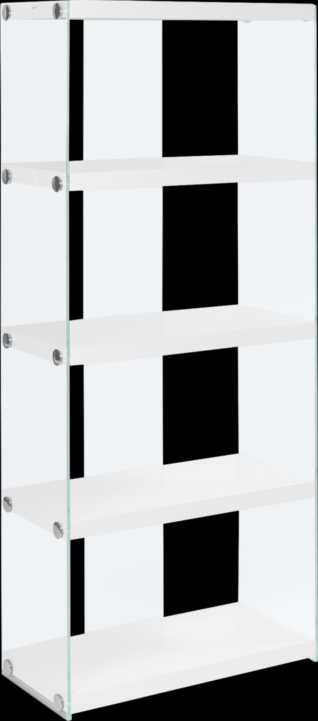 Mitchwin White Bookcase - Thumbnail - Image 1
