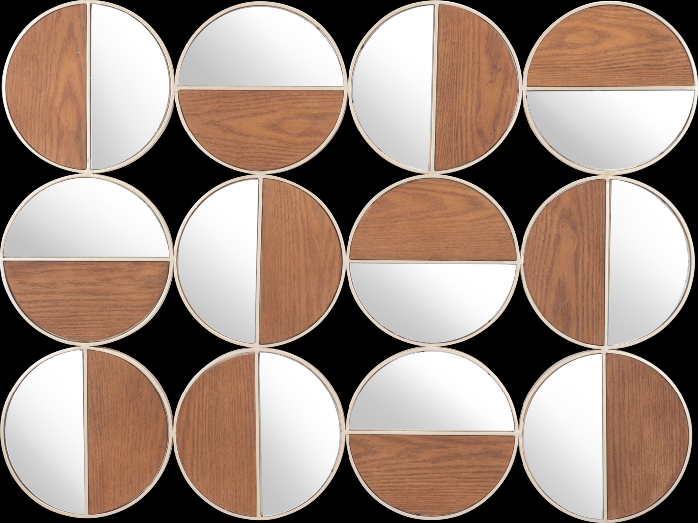 Mitney Gold Mirror - Thumbnail - Image 1