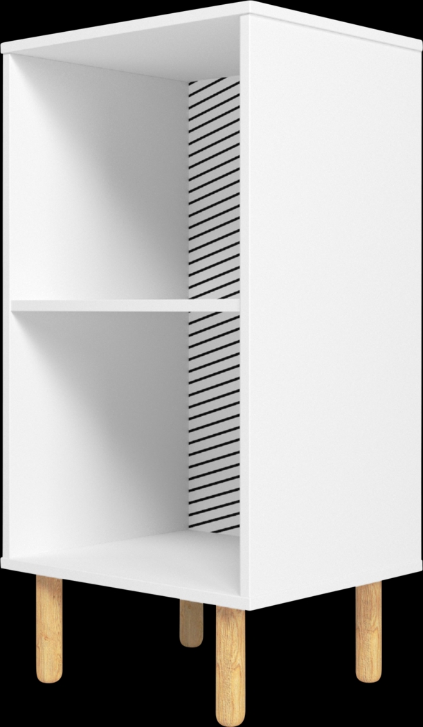 Mizeur II White Nightstand - Thumbnail - Image 5