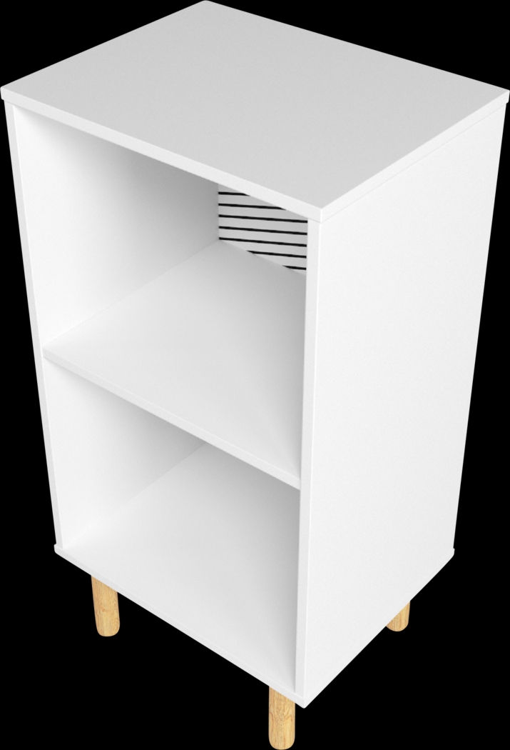 Mizeur II White Nightstand - Thumbnail - Image 7