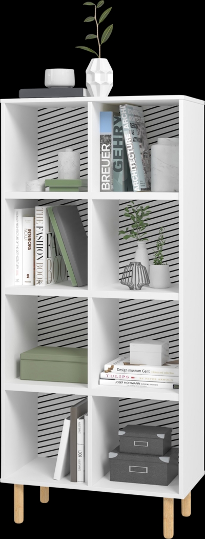 Mizeur IV White Bookcase - Thumbnail - Image 3