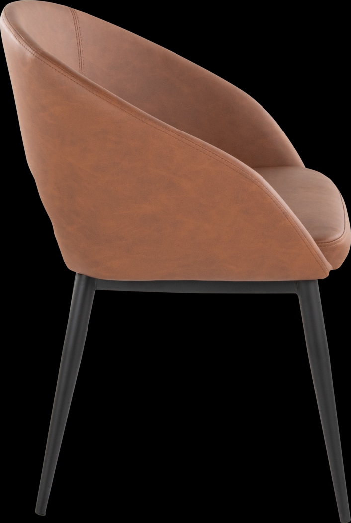 Miznner Camel Accent Chair - Thumbnail - Image 3