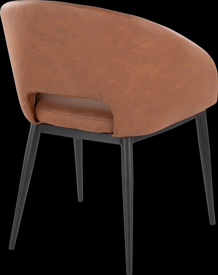 Miznner Camel Accent Chair - Thumbnail - Image 4