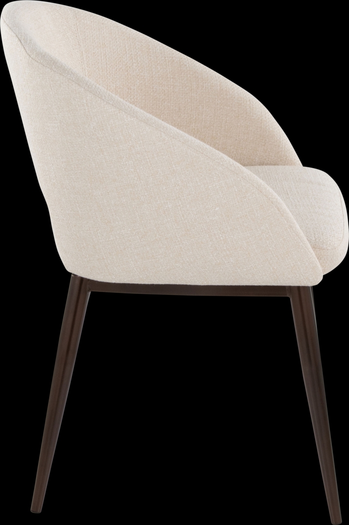 Miznner II Cream Accent Chair - Thumbnail - Image 3
