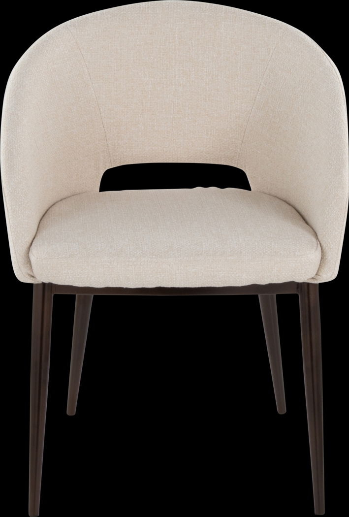 Miznner II Cream Accent Chair - Thumbnail - Image 6