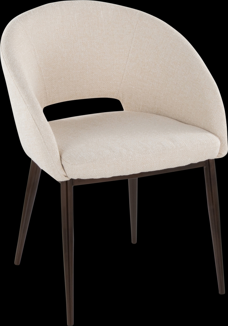 Miznner II Cream Accent Chair - Thumbnail - Image 1