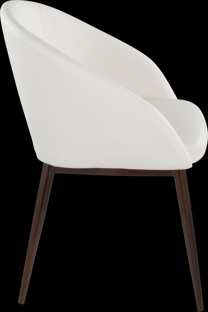Miznner II White Accent Chair - Thumbnail - Image 4