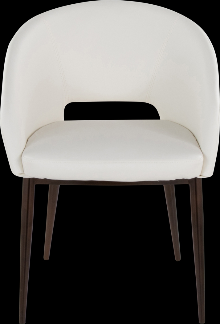 Miznner II White Accent Chair - Thumbnail - Image 7