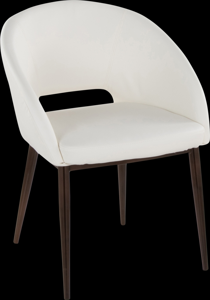 Miznner II White Accent Chair - Thumbnail - Image 1