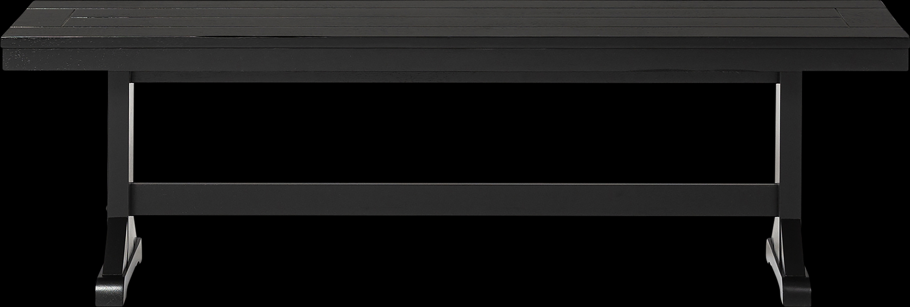 Mockorange Black Dining Bench - Thumbnail - Image 4