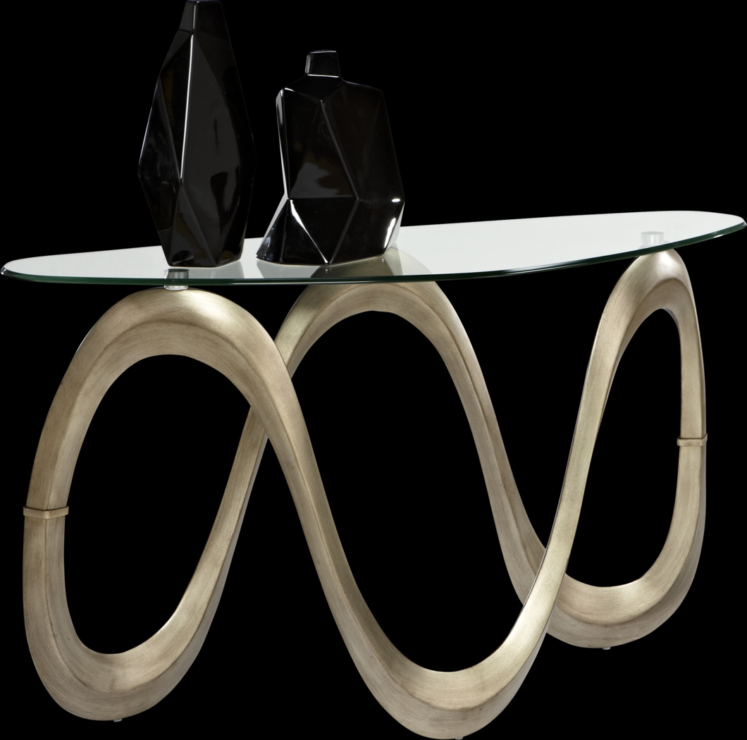 Modern Art Metal Sofa Table - Thumbnail - Image 1