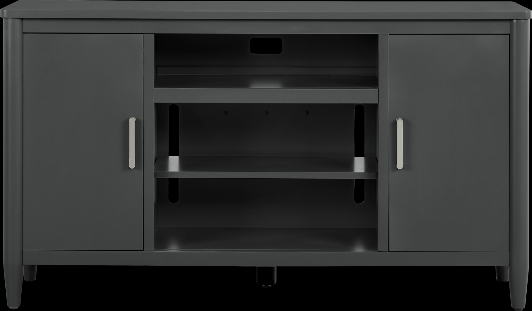 Modern Villa Iron Ore 62 in. Console - Thumbnail - Image 1