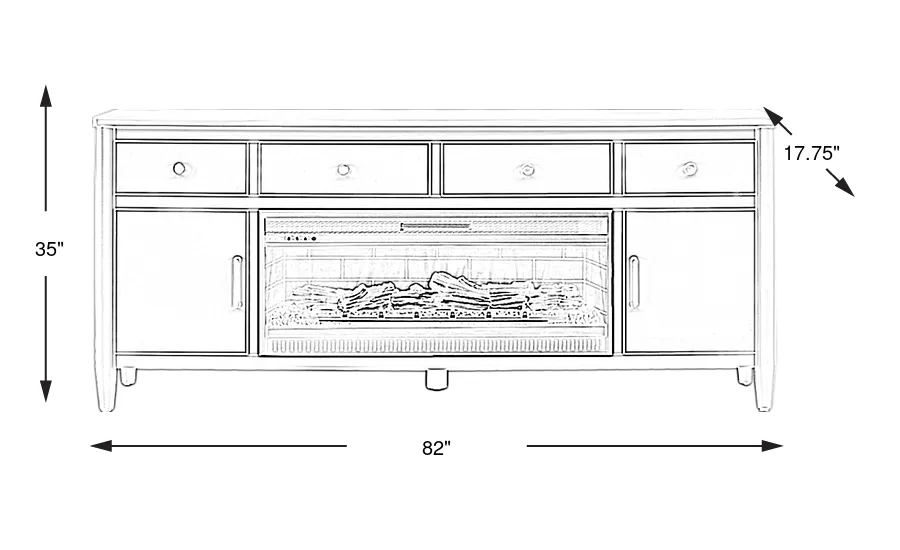 Dimension Image. Please refer to the Dimension Tab on this page for dimension details.