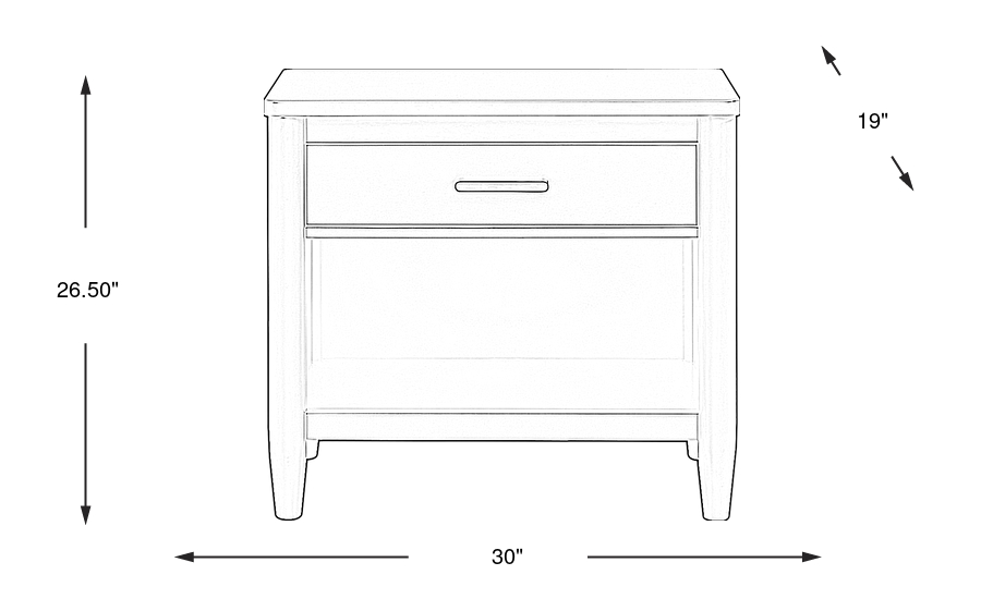 Dimension Image. Please refer to the Dimension Tab on this page for dimension details.