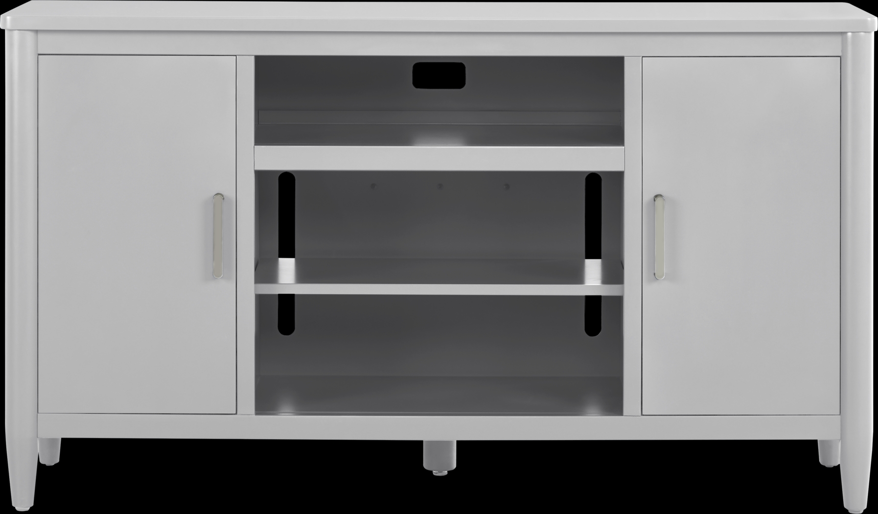 Modern Villa Light Gray 62 in. Console - Thumbnail - Image 1
