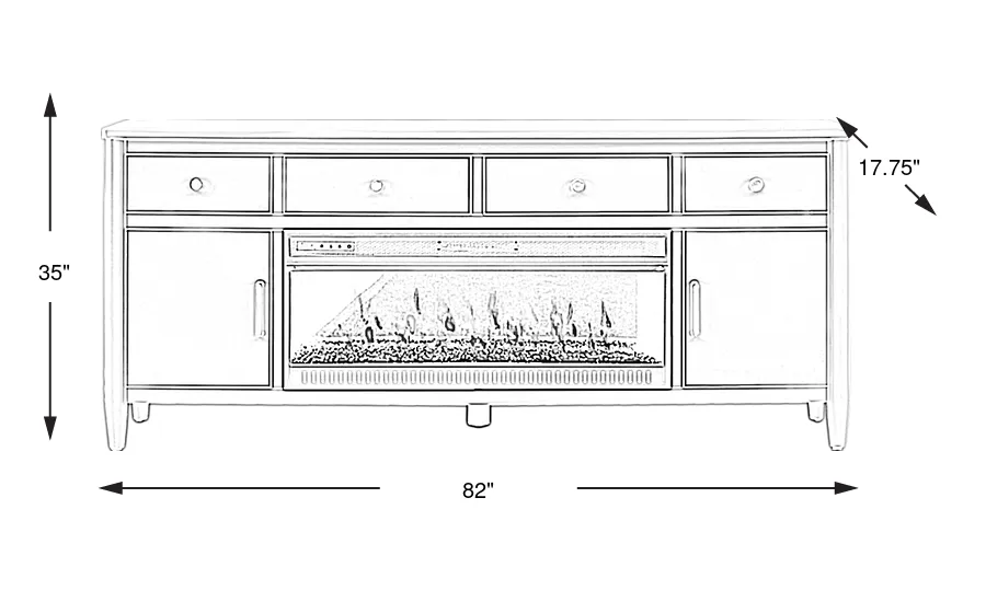 Dimension Image. Please refer to the Dimension Tab on this page for dimension details.