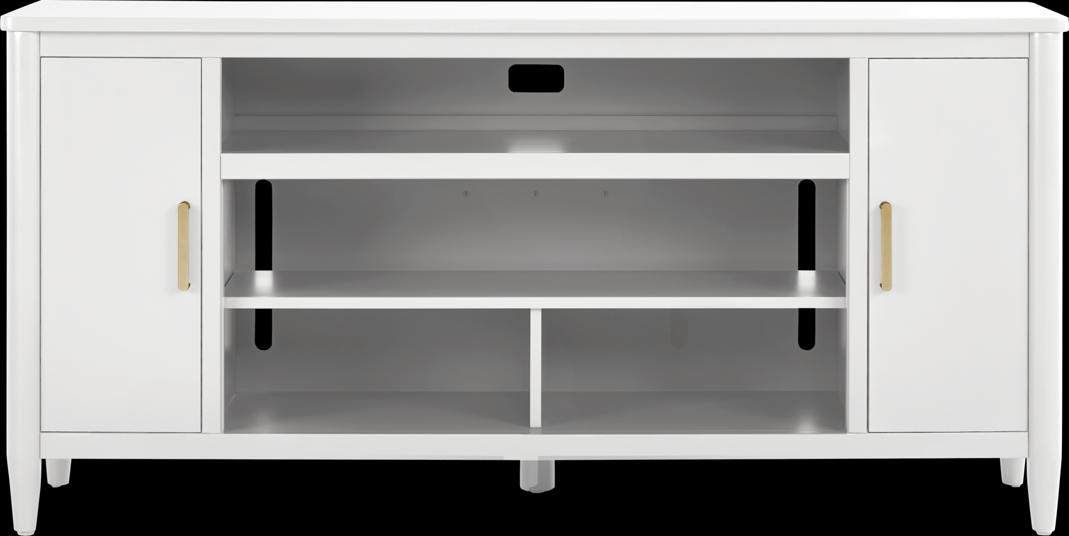 Modern Villa White 72 in. Console - Thumbnail - Image 1