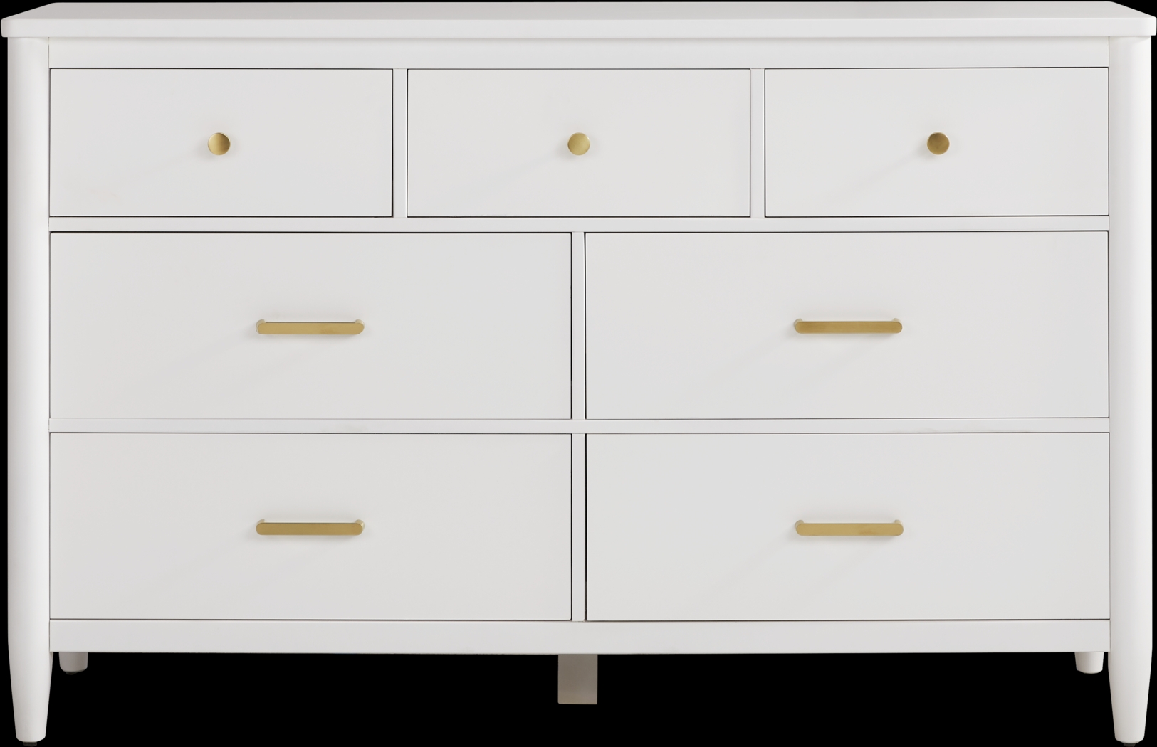 Modern Villa White 5 Pc King Panel Bedroom - Thumbnail - Image 5