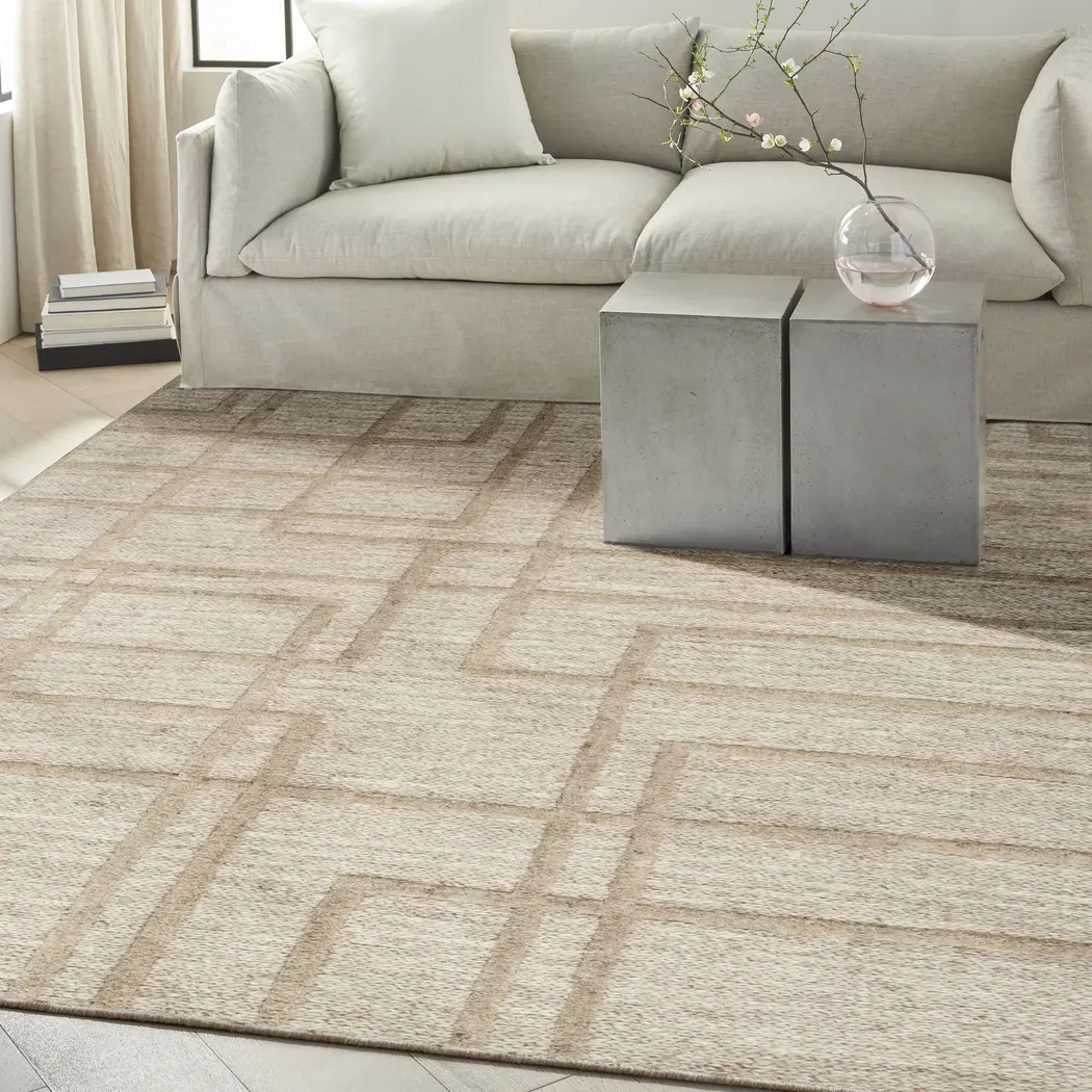 Modra Brown 8'6 x 11'6 Rug - Thumbnail - Image 2