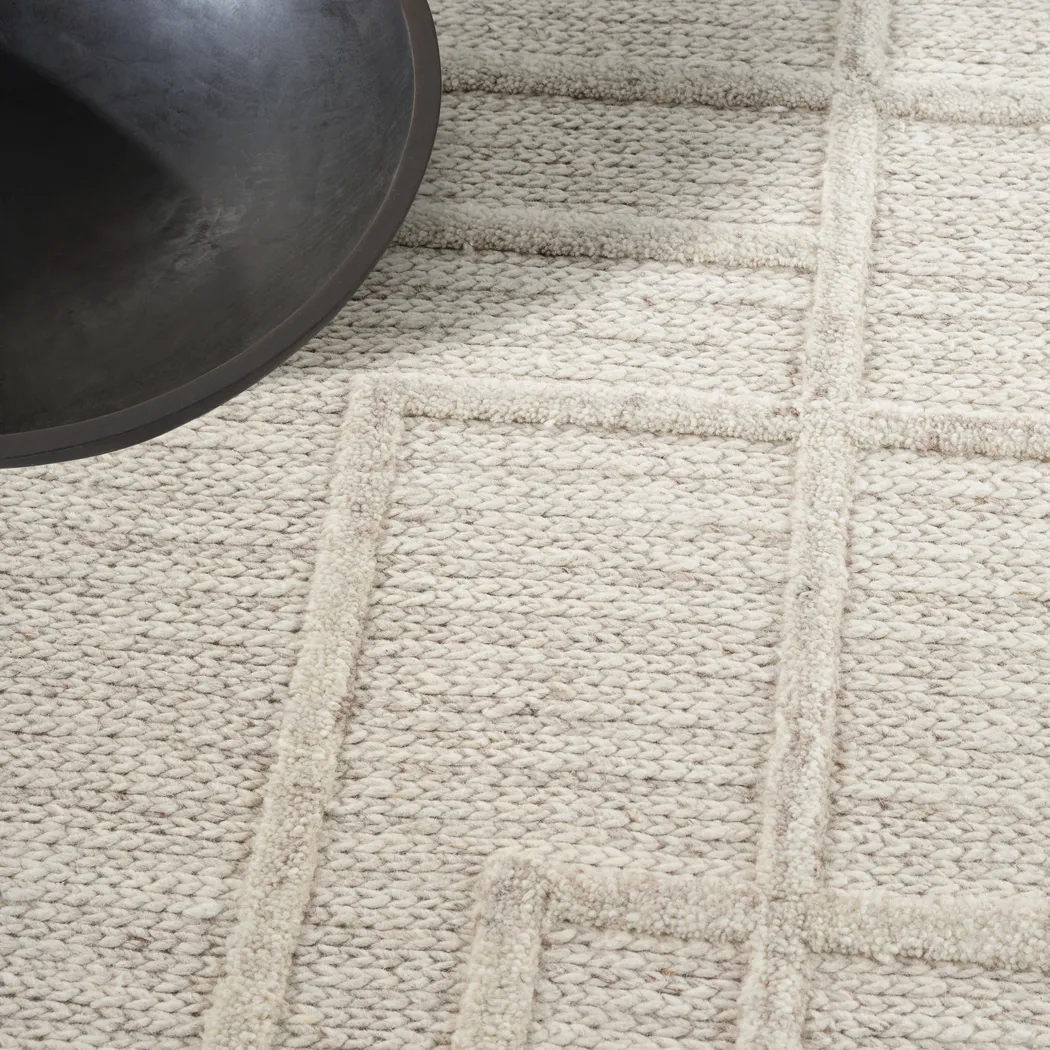 Modra Gray 5'3 x 7'3 Rug - Thumbnail - Image 5