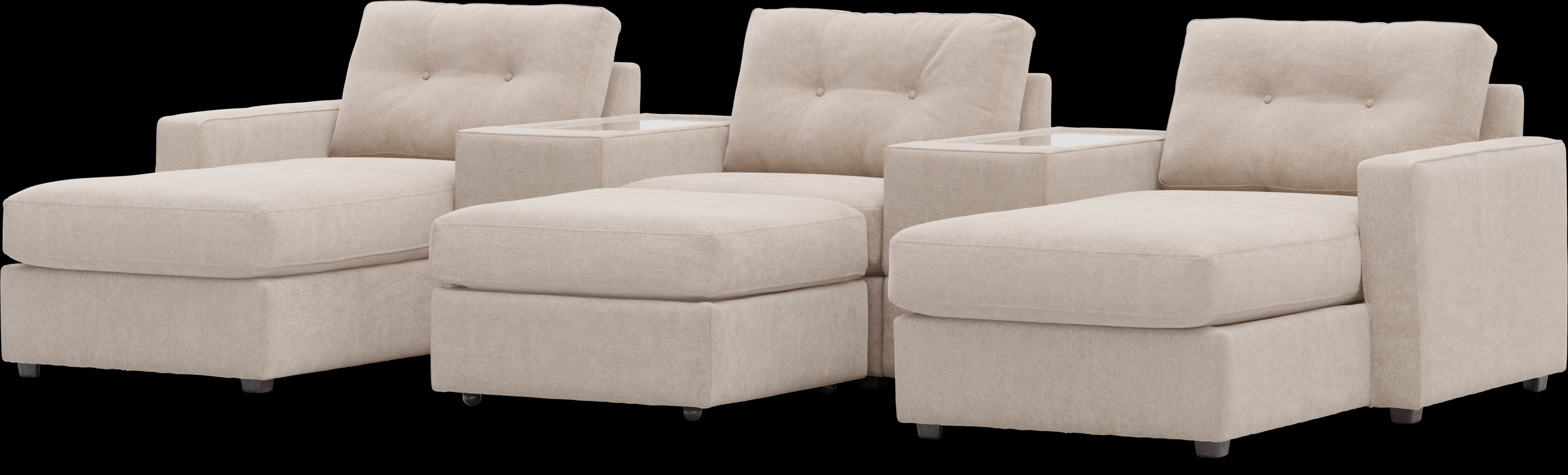 Beige 6 Pc ModularOne - Thumbnail - Image 4