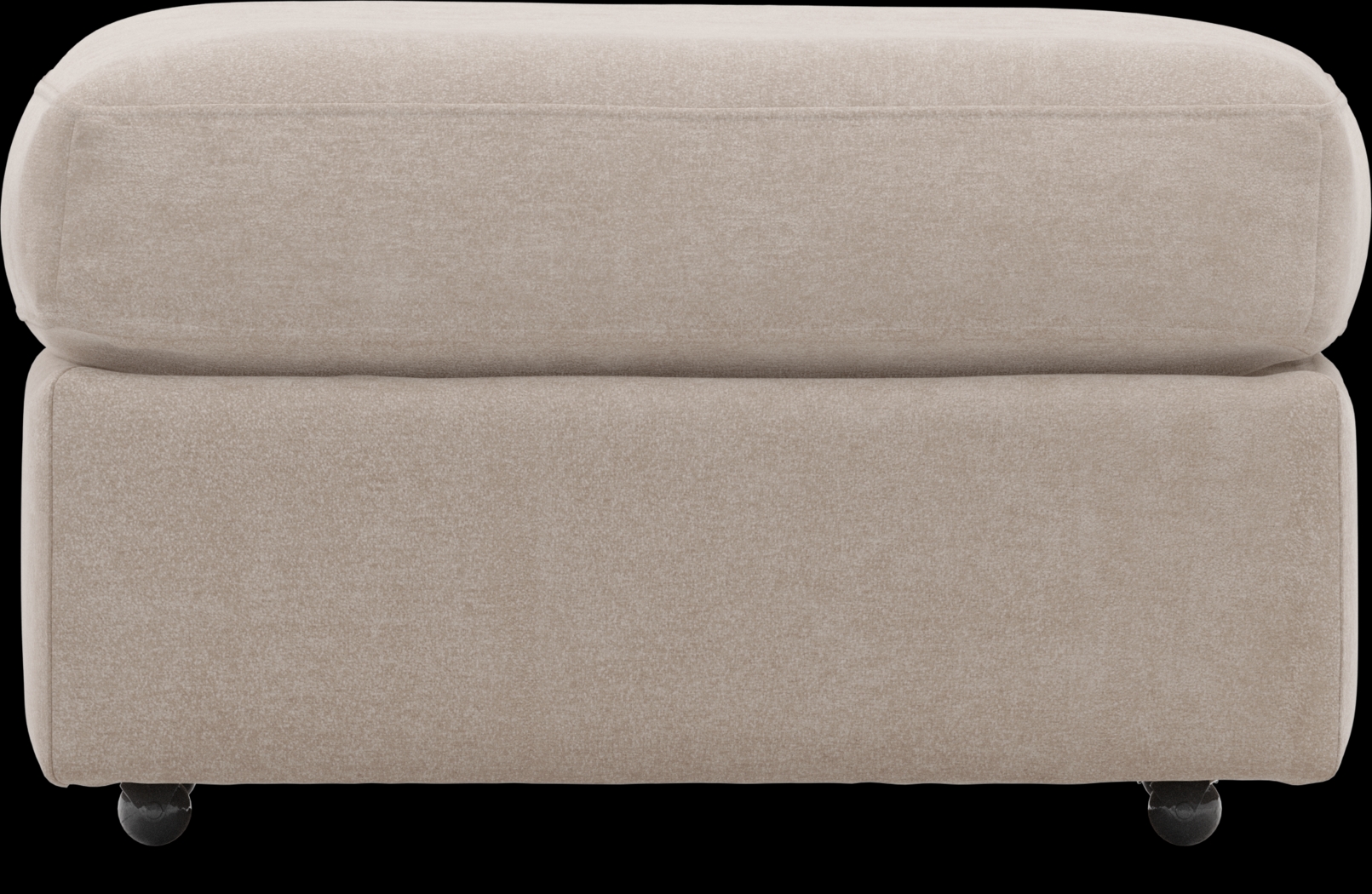 ModularOne Beige Bumper Ottoman - Thumbnail - Image 2