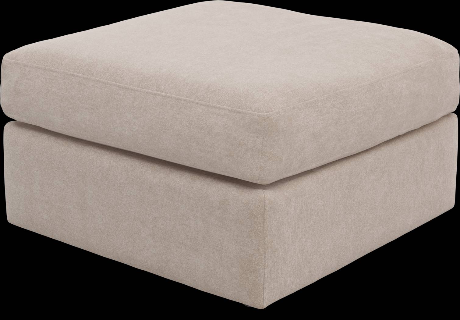 ModularOne Beige Bumper Ottoman - Thumbnail - Image 1