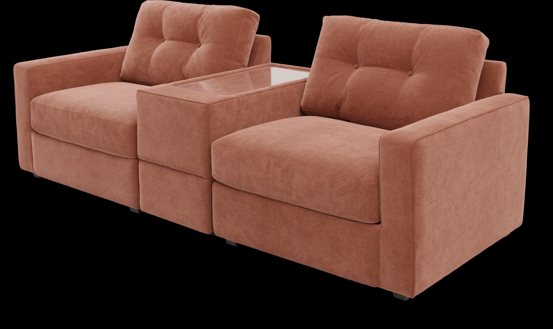 ModularOne Copper 3 Pc Sectional - Thumbnail - Image 1